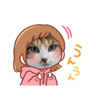 猫スタンプ♡挨拶♡日常♡家族♡友達♡面白（個別スタンプ：11）