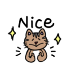 ねこにゃんデカ文字 ☆家族連絡用☆（個別スタンプ：17）