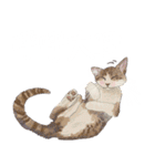 布団の中から出たくないの猫（個別スタンプ：10）