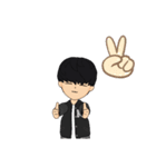 キュート男子（個別スタンプ：1）