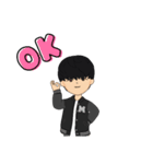 キュート男子（個別スタンプ：2）