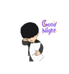 キュート男子（個別スタンプ：4）