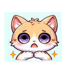 ブタ猫のほのぼの日常（個別スタンプ：3）