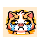 ブタ猫のほのぼの日常（個別スタンプ：6）