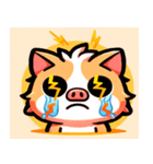 ブタ猫のほのぼの日常（個別スタンプ：7）