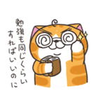 ランラン猫 25 (日本語)（個別スタンプ：37）
