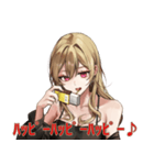 マッチ食ってる（個別スタンプ：14）