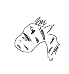 手書きゆるどうぶつ（個別スタンプ：17）