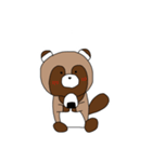 たぬきのゆるーいスタンプ（個別スタンプ：13）