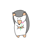 たぬきのゆるーいスタンプ（個別スタンプ：15）
