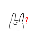 ひょこっとうさぎ（個別スタンプ：4）