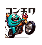 MONSTER BIKER（個別スタンプ：3）