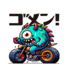 MONSTER BIKER（個別スタンプ：11）