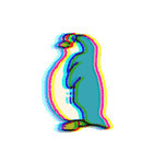 Zoo〜っと友達！ペンギン編（フォントver）（個別スタンプ：4）