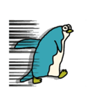 Zoo〜っと友達！ペンギン編（フォントver）（個別スタンプ：16）