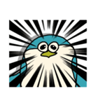 Zoo〜っと友達！ペンギン編（フォントver）（個別スタンプ：25）