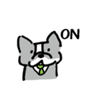 鼻ぺちゃ犬の使える敬語（個別スタンプ：24）