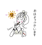 薫さんのスタンプ（個別スタンプ：1）