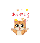 「OK」「いいね」「happy」猫スタンプ（個別スタンプ：39）