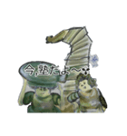 月ラ火約nana樹六海の民とシュリリー伊東弐（個別スタンプ：9）