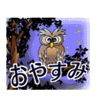 紳士達のデカ文字    連絡ください（個別スタンプ：8）