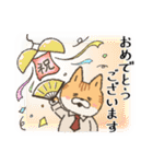 【敬語】ねこ社員（個別スタンプ：8）