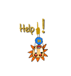 ケジケジ(日本語版)（個別スタンプ：3）