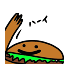 ケチャップバーガーくん（個別スタンプ：6）