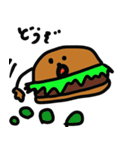 ケチャップバーガーくん（個別スタンプ：10）