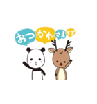 シカさんとパンダさん時々カメラ（個別スタンプ：6）