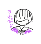 むらさきってかわいいよね（個別スタンプ：5）