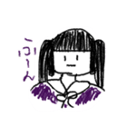 むらさきってかわいいよね（個別スタンプ：9）