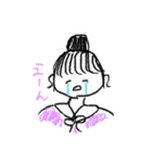 むらさきってかわいいよね（個別スタンプ：19）