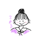 むらさきってかわいいよね（個別スタンプ：20）