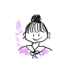 むらさきってかわいいよね（個別スタンプ：21）