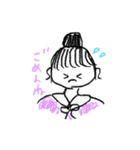むらさきってかわいいよね（個別スタンプ：22）