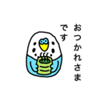 セキセイインコ（青色ブルー）LINEスタンプ（個別スタンプ：6）