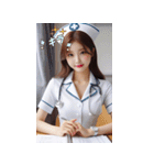 日本語看護師の女の子（個別スタンプ：23）