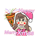 炎のクリスマスガールズ2（個別スタンプ：3）