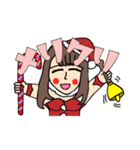 炎のクリスマスガールズ2（個別スタンプ：6）