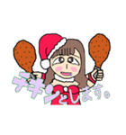 炎のクリスマスガールズ2（個別スタンプ：13）