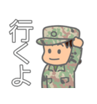 自衛隊かわいい自衛官実務編・wac修正版（個別スタンプ：37）