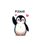 ペンギン好きのためのペンギンスタンプ（個別スタンプ：6）