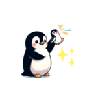 ペンギン好きのためのペンギンスタンプ（個別スタンプ：7）