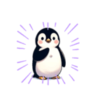 ペンギン好きのためのペンギンスタンプ（個別スタンプ：10）