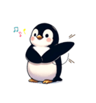 ペンギン好きのためのペンギンスタンプ（個別スタンプ：13）