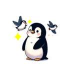 ペンギン好きのためのペンギンスタンプ（個別スタンプ：14）