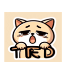 感情豊かな猫スタンプ！！（個別スタンプ：6）