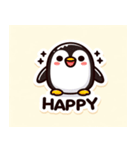 ペンギンの気分と瞬間（個別スタンプ：1）