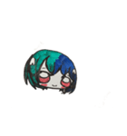 猫と翡翠（個別スタンプ：5）